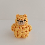 ミニミニくまさん小物入れ(黄色)