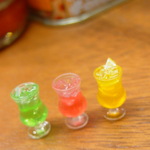 カラフル☆ジュース　3本セット　ミニチュアフード　飲み物
