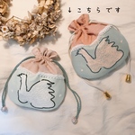 ミナペルホネン ハンドメイド　巾着　ポーチ　