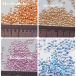 14ｶﾗｰ70gｾｯﾄ☆ガラスの粒☆お試しに14ｶﾗｰ×5g