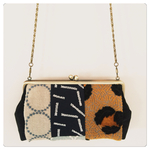 ミナペルホネン贅沢大判刺繍パッチワークがま口bag