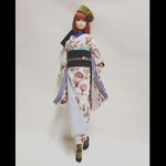 momokodoll サイズ　気球模様の着物セット