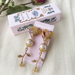 【105】heart in dry flower (rose)