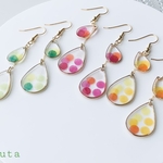 【再販】親子しずくピアス