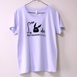 積分サイトウサンTシャツ　ミルキーパープル(girls-L)