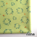 nina  keha／ケハェ しっかりしたコットン生地【110×50cm】