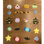 ハロウィン　ガーランド　吊るし飾り　壁面飾り