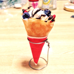 クレープのストラップ《受注生産》