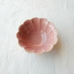 輪花小鉢(ピンク)　