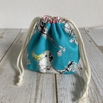 ミニ巾着   インコ