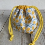 ミニ巾着   キイロイミ