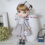 ＊9042＊エプロン付きのワンピース＊６点セット＊ブライスアウトフィット＊