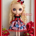ブライス服 アウトフィット 洋服 アメリカンワンピ
