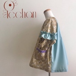 ⚠️【現品限り】⚠️花柄×フリル　長袖スモック（m&g）