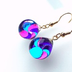 ころりんの揺れるピアス(イヤリング変更可)