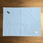 【選べる⭐️】わんこ×肉球刺繍のランチョンマット