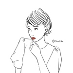 似顔絵　アイコン　イラスト　インテリア