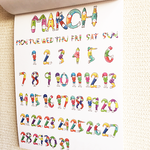 【壁掛け専用カレンダー】PEOPLE CALENDAR ～365日を身体で表現する人たち～【A4サイズ】