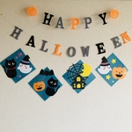 壁面飾り　ハロウィン　秋　保育素材