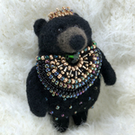 キラキラクマバッチ1