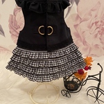 うさぎハーネス♡Sサイズ♡黒ブラウスワンピース♡