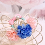 うさぎ♡ミニ花かんむり♡ブルーピンク