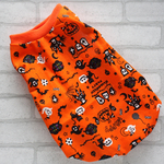 犬服　ハロウィン　② オレンジ　タンクトップ　ハンドメイド
