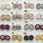 Butterfly brooch ちょうちょブローチ  　　2色やドット模様