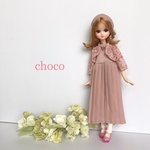リカちゃん服　22cmドール服  ちょっぴり大人気分