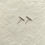 silver925 スティックピアス10mm×2mm