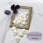 16pcs)Deformed pearl beads
