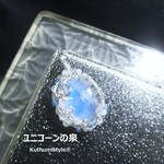ホワイトラブラドライトペンダント（ワイヤージュエリー☆ワイヤーアクセサリー☆ワイヤーラッピング天然石ネックレス☆KuthumistyleⓇ☆クツミスタイル）