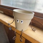 ハンドメイド　テラコッタポット