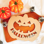 直前割実施中︎‼︎【ハロウィン 木製 プレート レターバナー 】 ハロウィンアイテム　ハロウィン HappyHalloween トリックオアトリート　フォトアイテム レターバナー　パンプキン