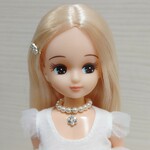 116リカちゃん チョーカーとヘアピンのセット(CSのお花)0905
