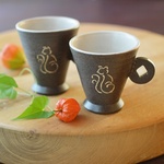 【minne福袋】コーヒーカップ（猫）２点セット