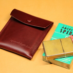 【革で作った携帯灰皿】ブッテーロ ワイン EH-006