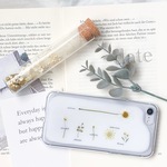 book pure white - 植物標本 のような 押し花 スマホケース iPhone *。 date