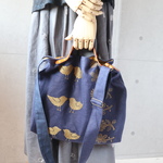 ｓ・・・さま専用ご注文ページ・3WAYバッグ（tori-to-hana・ネイビー）ハンドメイド・ミナペルホネン生地使用