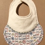 フリルベビースタイ ＊fabric by admi＊