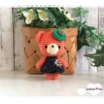 あみぐるみ♪ハロウィン🎃かぼちゃクマちゃんストラップ