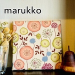ふわふわお花　ファブリックパネル   20×20