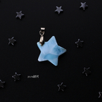 。*:゜☆ 星 ラリマー 天然石 ペンダントトップ。*:゜☆ yura銀河 universe milky way stars planets  宇宙 惑星