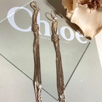 shellandsea  ゴールド×ロング×タッセルピアス