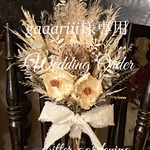 Shabby Chic バンクシア&パームフラワーbouquet