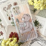 【受注生産】くまのクレマチス　オーロラiPhoneケース