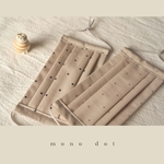 女性用マスク【 mono dot 】布マスク　プリーツマスク　マスク　ギフト　春マスク　夏マスク　ドット柄　レトロ　アンティーク