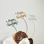 ※オーダー専用ページ　ミニミニhappy birthday ケーキトッパー