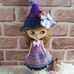 よしえ屋588[すみれ色の魔法使い５点セット]ブライス アウトフィット Blythe