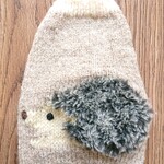 【price down＊サイズが合えばお買い得♪】胴回り34〜37センチ はりねずみちゃんセーター 黒 手編み 犬服 